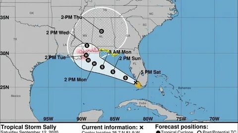 Tropical Storm Sally Hurricane watch evacuations for New Orl