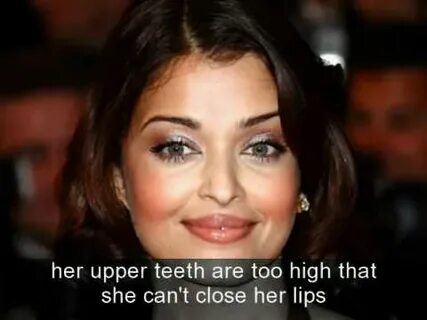 aishwarya rai's nose and teeth after plastic surgery! - YouT