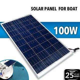Solar Panel Kit for RV and Marine Crafts Solar Powered Freed