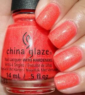 China Glaze Papa Don't Peach // @kelliegonzoblog China glaze