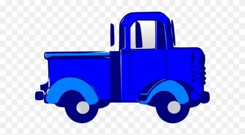 Blue Truck Clipart - Blue Truck Clip Art - Free Transparent 