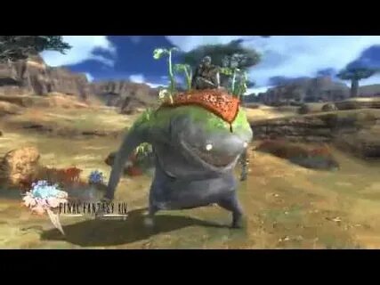 Final Fantasy XIV: The Goobbue Mount - YouTube