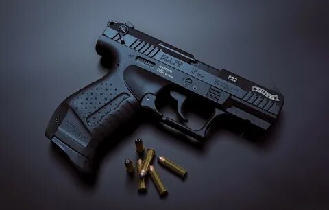 Обои пистолет, оружие, Walther P22, mike fudge картинки на р