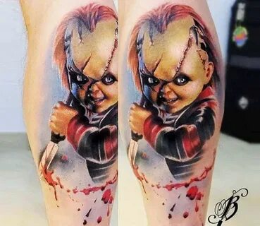 Chucky Doll tattoo by Bejt Tattoo Post 21715