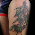 Places of tattooing olive branch for men and women