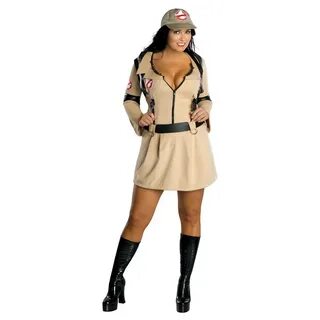 Halloween Women's Ghostbusters Costume 16W/18W, Size: Small,