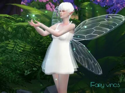 The Sims Resource - S-Club LL ts4 Fairy wings 01