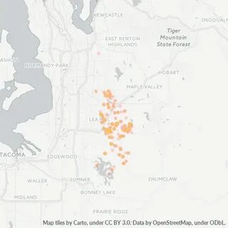 Zip Code 98071 - Auburn, Washington Map Cybo