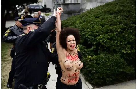 Topless Protest Uncensored
