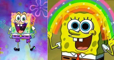 Spongebob Gay Rainbow news word