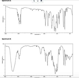 Solved IR spectrum analysis for benzaldehyde dimethyl acetal