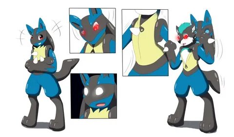 Lucario Living Suit TF by Wolferion -- Fur Affinity dot net