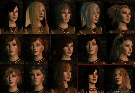 More_Hairstyles. Dragon Age. Новые прически. - Материалы, мо