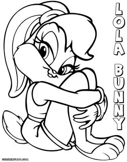 Bunny Lola Coloring Colorings Sketch Coloring Page