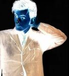 Stare at the red dot for at least 15 seconds, without blinki