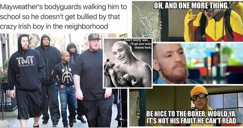 Memes Of Conor McGregor And Floyd Mayweather That Are Savage