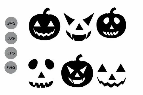 Free Pumpkin Face Svg Cut File - Layered SVG Cut File - All 