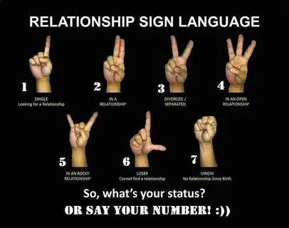 Relationship Sign Language Funny relationship memes, Funny r