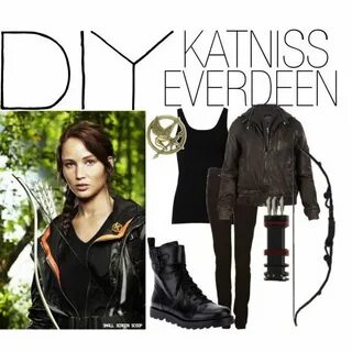 Katniss Halloween Costume Diy Katniss halloween costume, Kat