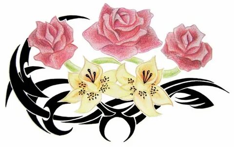 3-d tattos - Bing Images Jasmine flower tattoos, Tribal flow