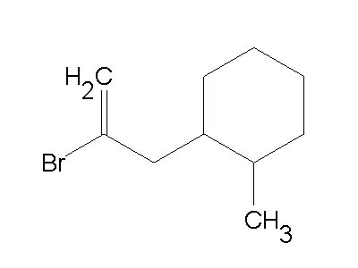 1-(2-bromo-2-propenyl)-2-methylcyclohexane - C10H17Br, densi