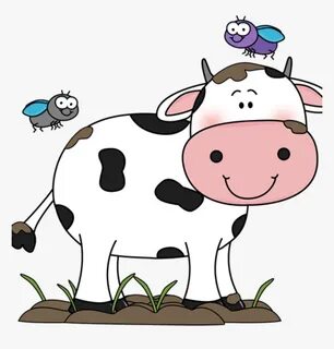 Cute Cow Clipart Cute Cow Clip Art Cow In The Mud With - Cut