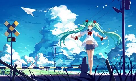 Vocaloid HD Wallpaper by 白 丝 少 年(し ら い と)