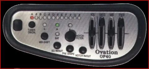 Ovation Preamps
