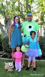 Monster’s Inc. Family Halloween Costumes Family halloween co