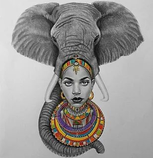 Pin by Aileen May on Blak Women African queen tattoo, Africa