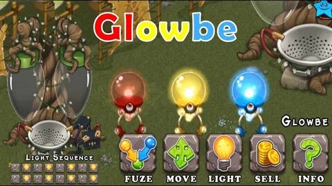 My Singing Monsters Glowbe - How to use Glowbes example - Yo