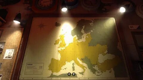 Campus Map: Wolfenstein New Order World Map