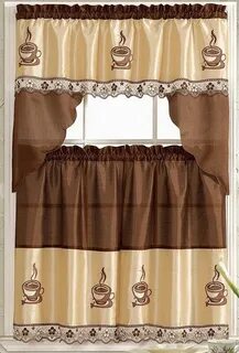 8+ Adorable Coffee Themed Kitchen Curtains Under $40 Coffee 