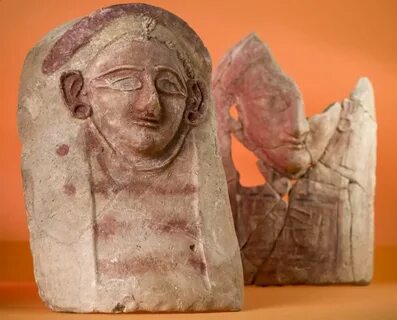 Ceramic Heads of Possible Goddesses Discovered in Ancient Wa