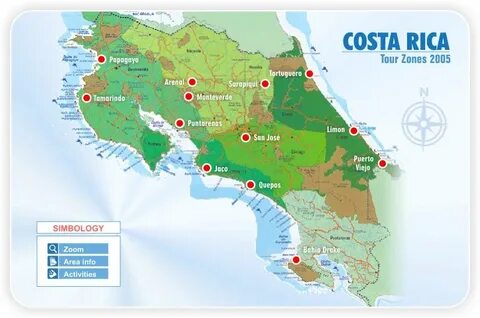 COSTA RICA - GEOGRAPHICAL MAPS OF COSTA RICA - Global Encycl