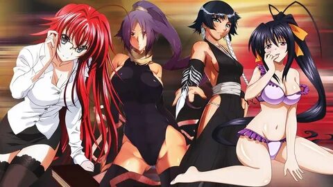 Battle of The Baddies!!! Akeno X Rias Versus Soifon X Yoruic