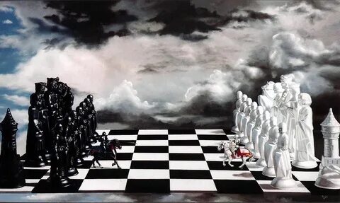 al_Todd01_First_Move Dark fantasy art, Chess, Amazing art