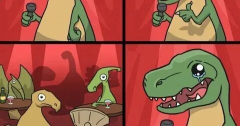 Comparte un Meme: Dinosaurio Comediante