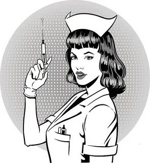 Best Nurse With Needle Illustrations, Royalty-Free Vector Gr