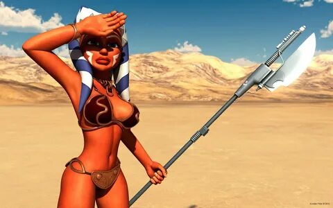 Ahsoka Tano in metal bikini Kondás Péter Flickr