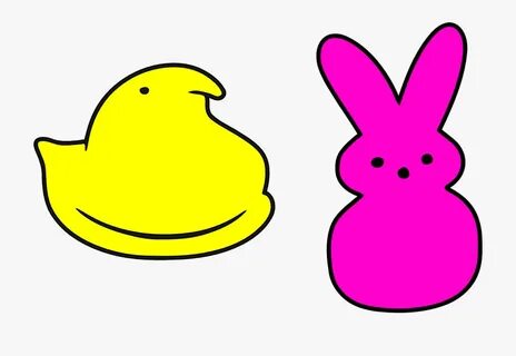 Peeps clipart bunny tail, Peeps bunny tail Transparent FREE 