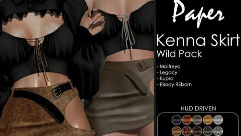 Paper. - Kenna Skirt // Wild Pack - NEW ⋆ Media-SL.com ⋆