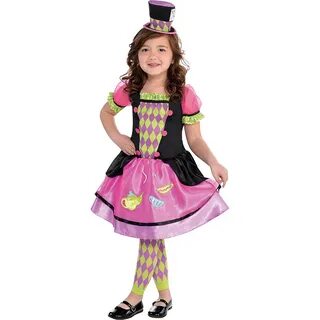 Toddler Girls Miss Mad Hatter Costume Party City