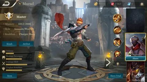 ARENA OF VALOR (AOV)GAME REVIEW: Agility of Hero Murad The W