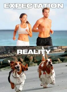 Running: Expectation VS Reality Expectation vs reality, Funn