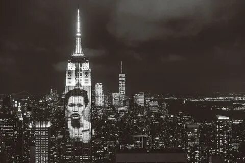 Harper's Bazaar Projects Iconic Photos Onto the Empire State