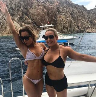 WWE's Carmella(left) and Natalya(right) Bikini photos, Bikin