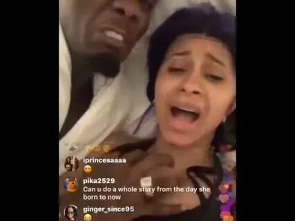 CARDIB AND OFFSET HAVING SEX ON LIVE VIDEO ON INSTAGRAM - Yo