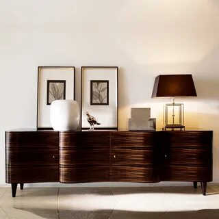 Makassar Ebony Italian Sideboard.