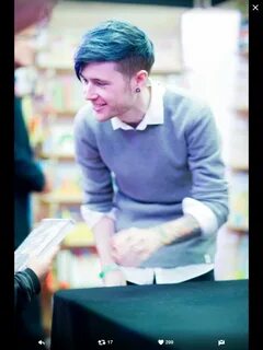 At his book signing Dantdm, Dan tdm hair, Boys haircuts